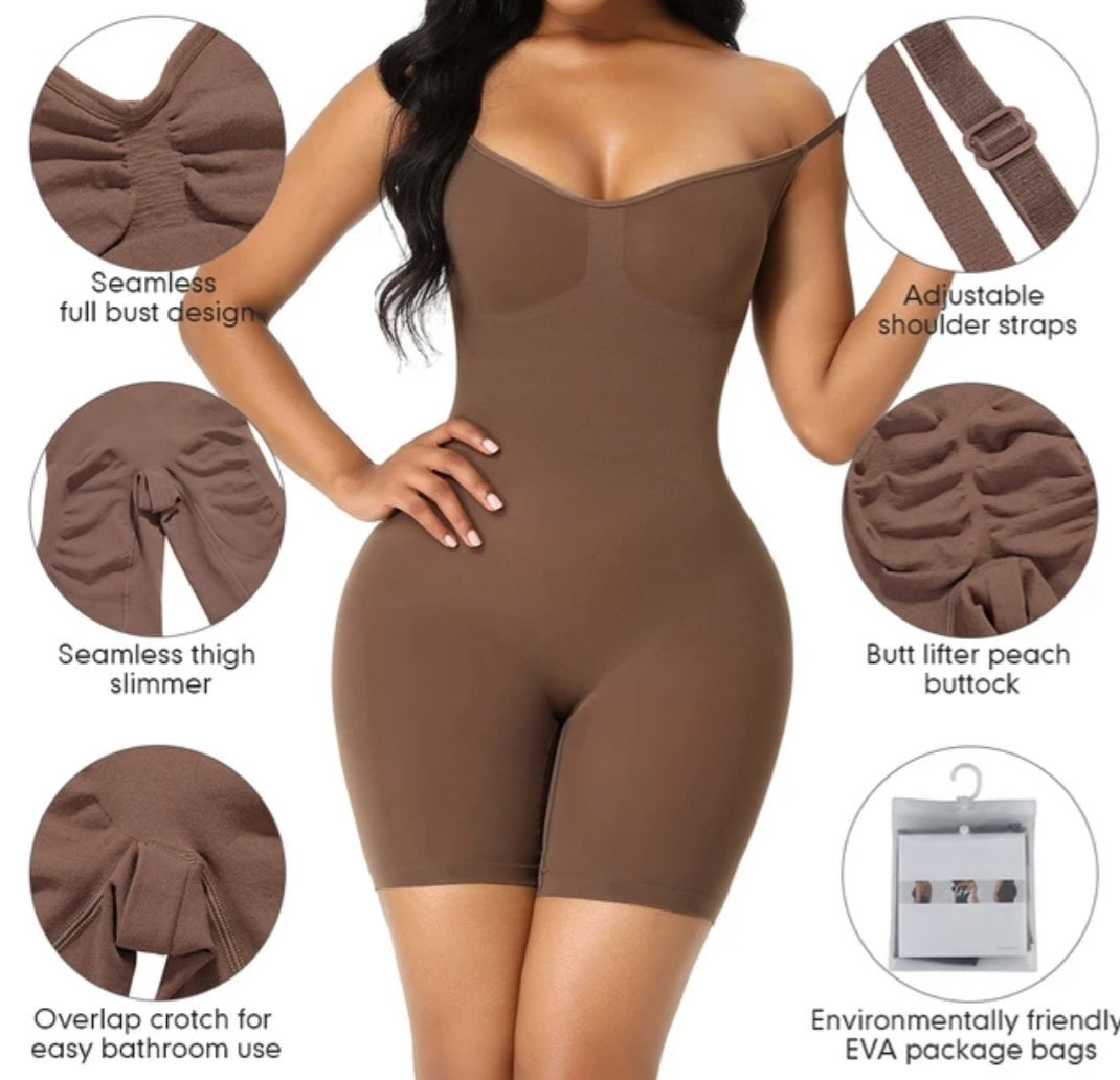 Seamless full body shapewear