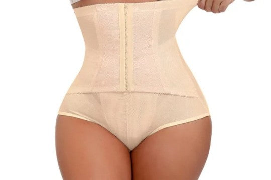 High waist tummy control body shaper