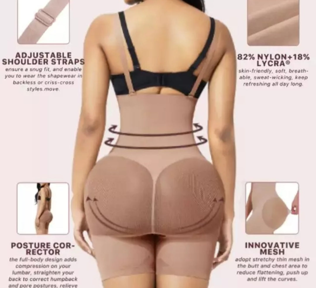 Contour Bodysuit Shapewear, body shaper, butt lifter, tummy tucker, –  Nurture Elegance
